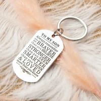 Monu Steele Key Ring - No