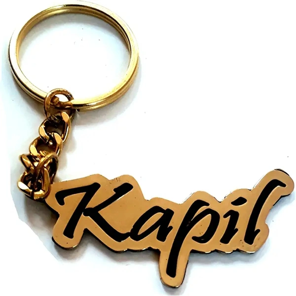 Monu Wood Name Key Rings - No, Max