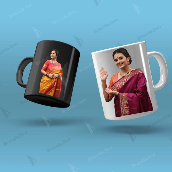 Monu Photo Cups  - Max, block/ whait