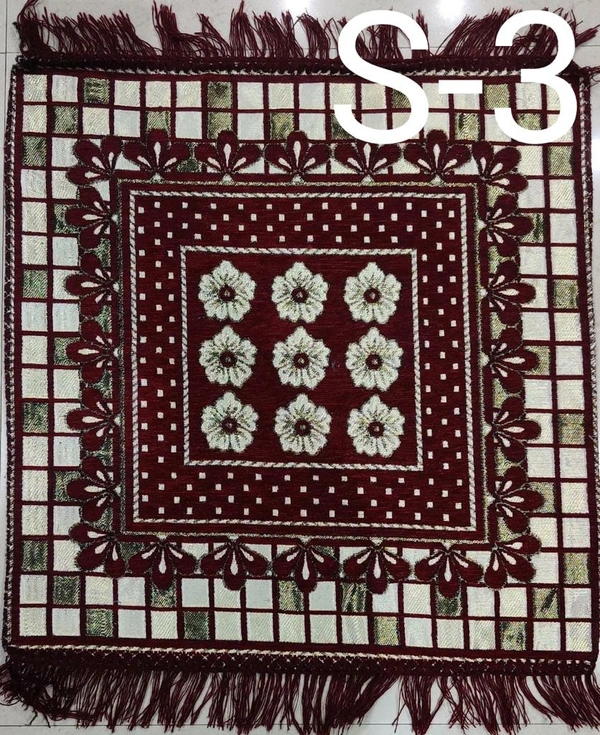 Pooja Mat Size 24''*24'' Inchi