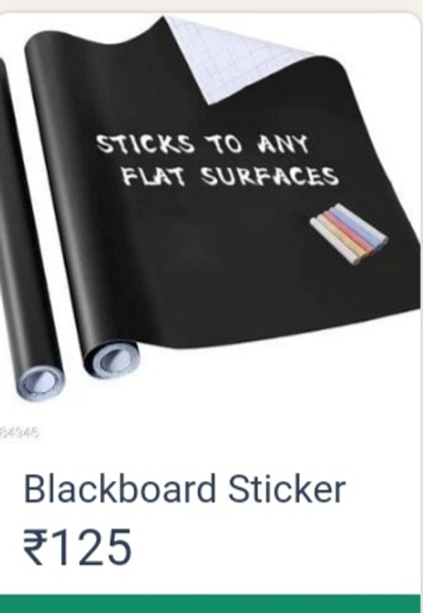 Black Board Sticker