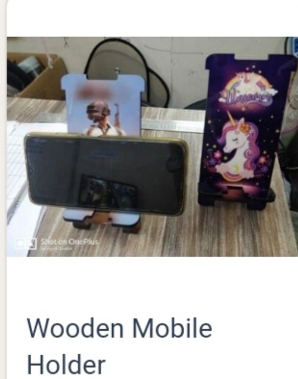 Wooden Mobile Stand