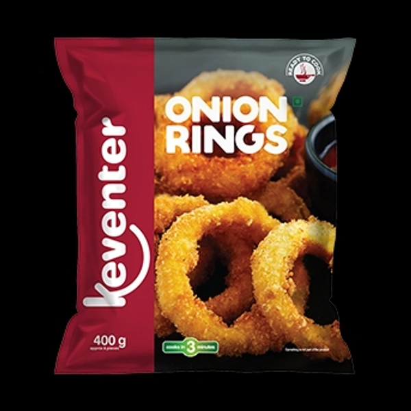  Keventers Onion Rings - Crunchy, 300gm