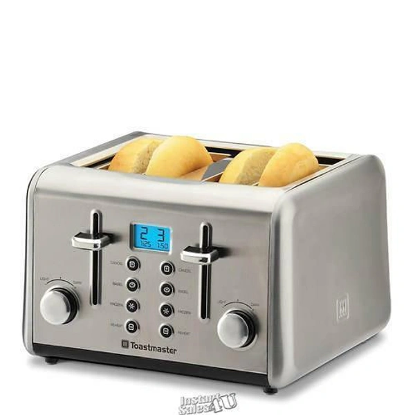 Toasters 4 Slices Auto Pop Up And Down - Large