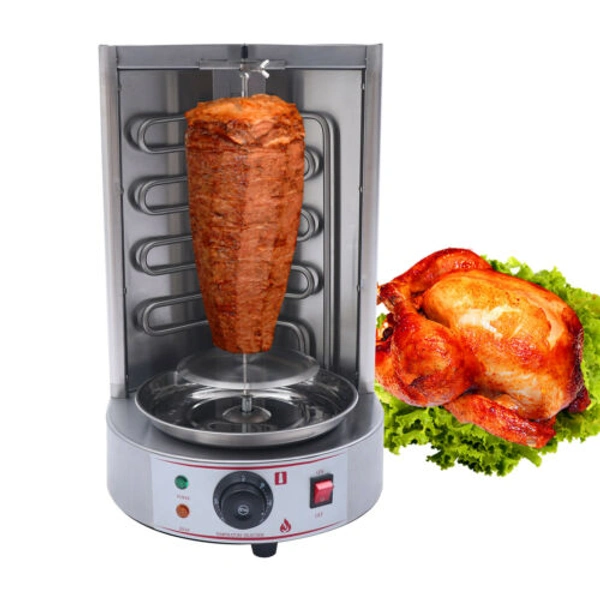 Vertical Rotisserie - Grayish Silver, 2000w