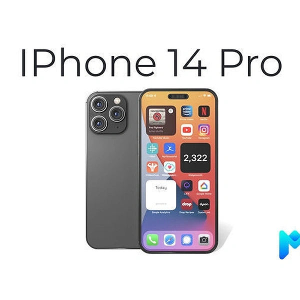 Apple I Phone 14 Pro - Golden, 12gb Ram