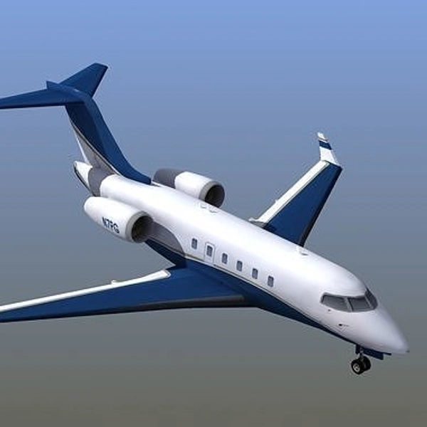 Global Bombardier  - White And Black, 8000