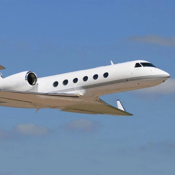 Gulf Stream Luxury Jet - White, 8000 Twinjet Rear