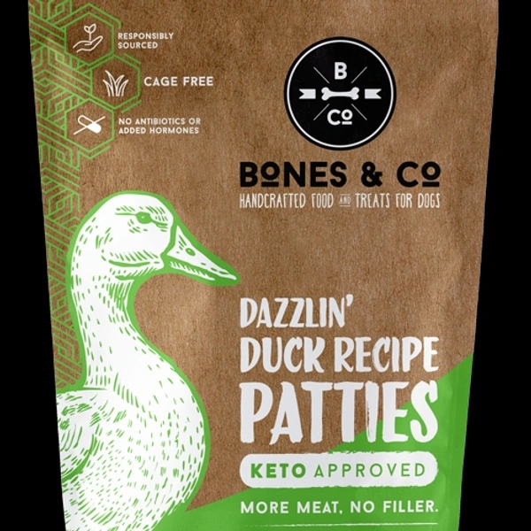 Duck Patties - Brown, 1kg