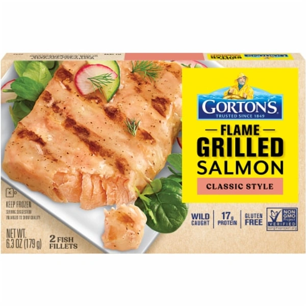Gortons SALMON - Meat Color, Seal Packet 1kg