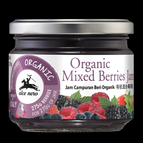 Organic Mixed Berry Jam