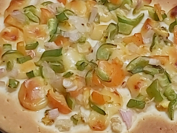 Crunchy Cheese Capsicum Onion Pissa - Festival, 12 Inch Dia