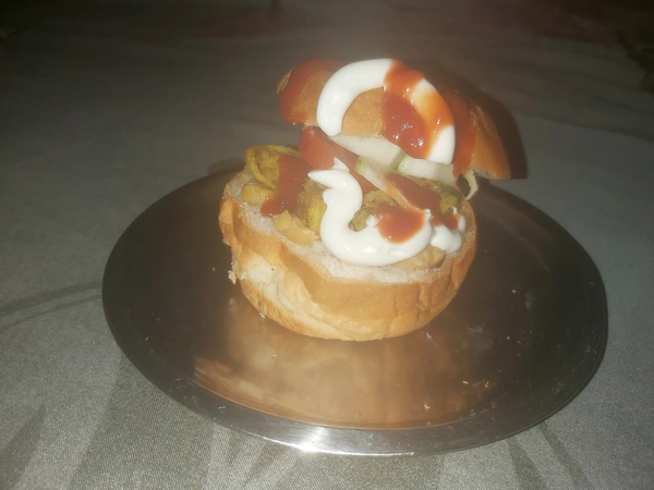 Chicken Burger Patties - Brown, 6 Inch Dia