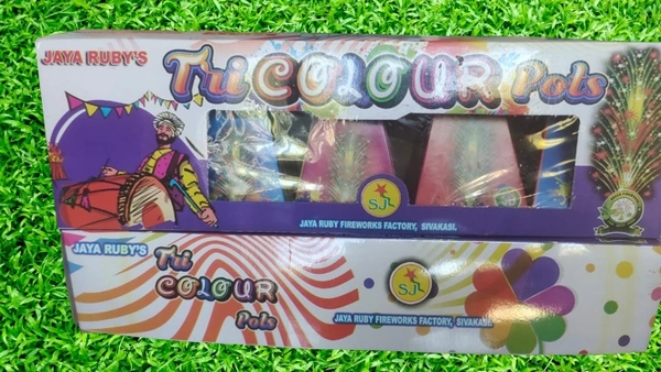 Tri Colour Fountain (5pcs)