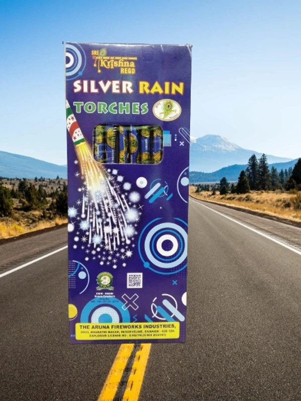 Silver Rain Tourch (5pcs)