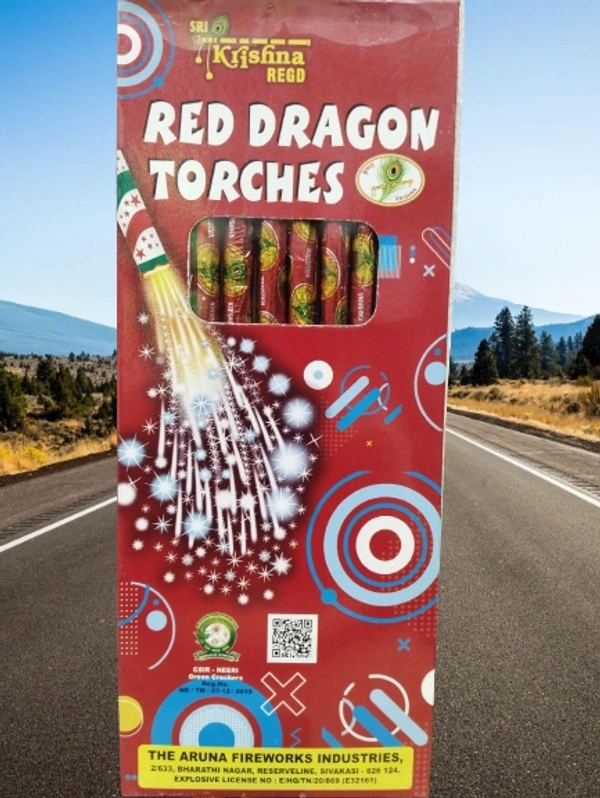 Red Dragon Tourch (5pcs)