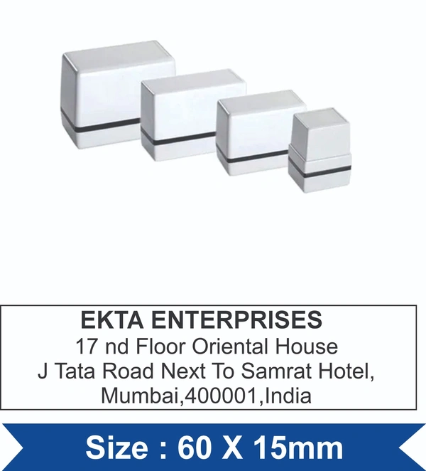 Address Pre-Ink Stamp (3Line) (60 x 15mm)