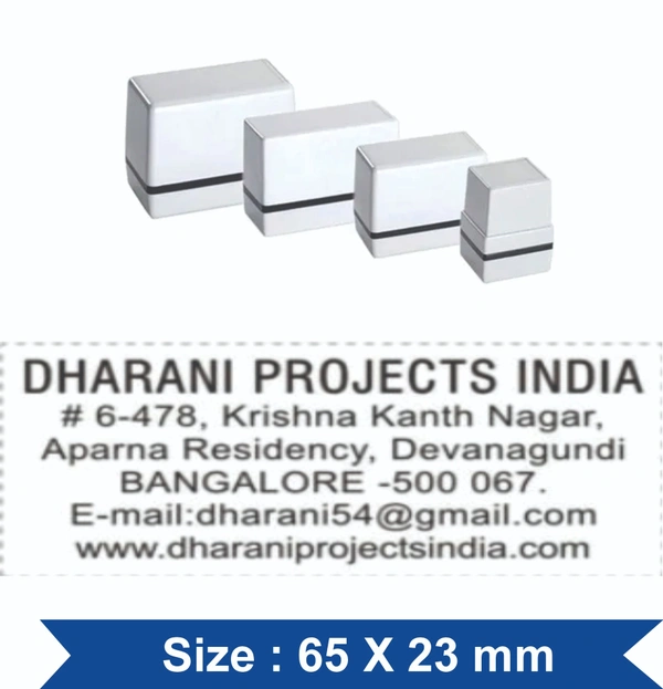 Address Pre-Ink Stamp (6Line) (65x 23mm)