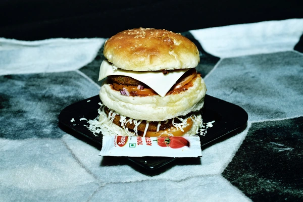 Double Tikki Burger - Regular
