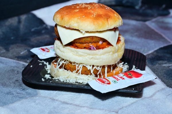 Double Tikki Burger - Regular