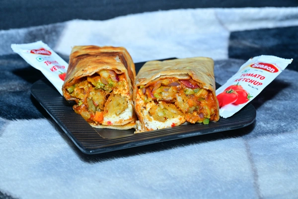 Tandoori Paneer Cheez Frankie Roll - Regular