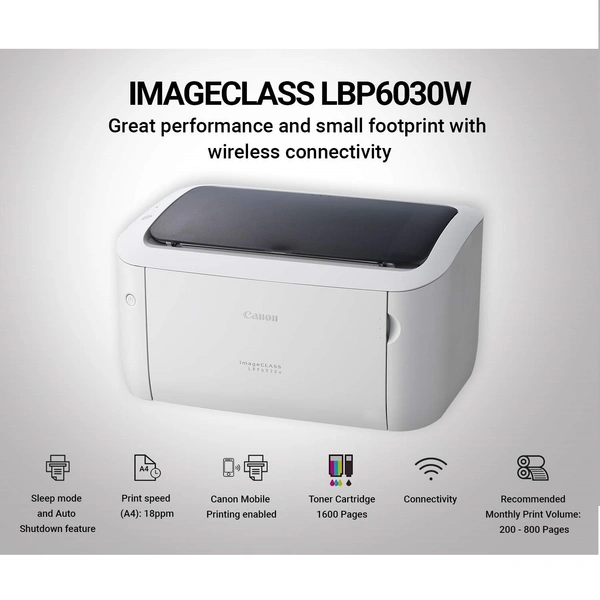 Canon Printer Laser LBP 6030W wifi printer