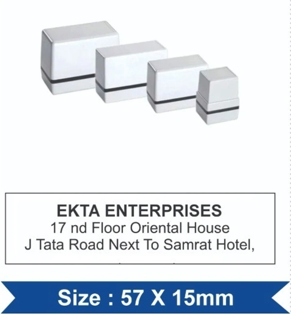 Address Pre-Ink Stamp (3Line) (57x 15mm)