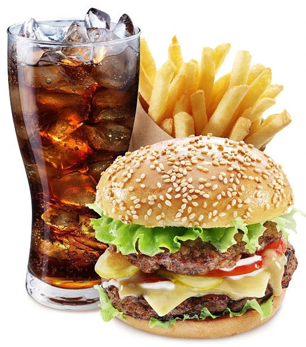 Non-veg Combo : Burger + French Fries + Mocktail