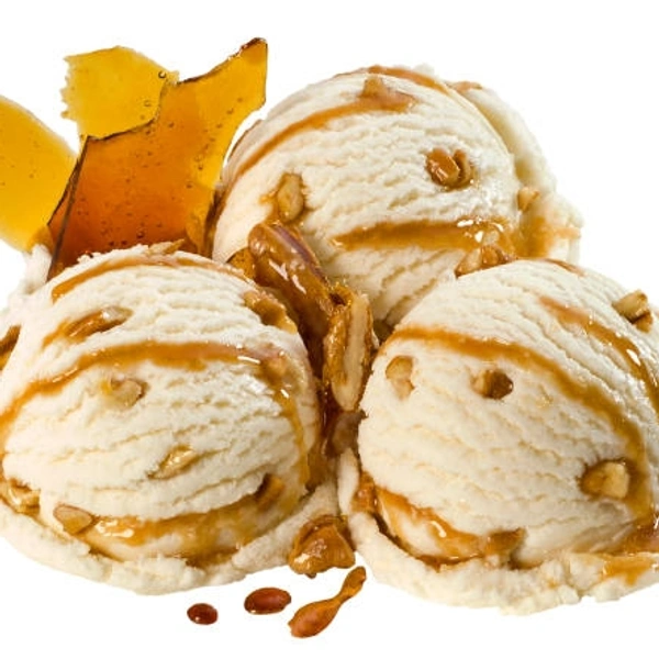 Carmel nuts ice Cream 