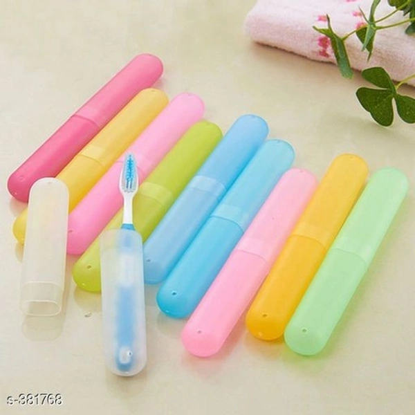 ANTI BACTERIAL/ PROTECTIVE Tooth Brush Case - Multi Colours