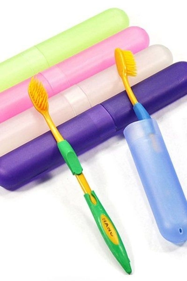 ANTI BACTERIAL/ PROTECTIVE Tooth Brush Case - Multi Colours