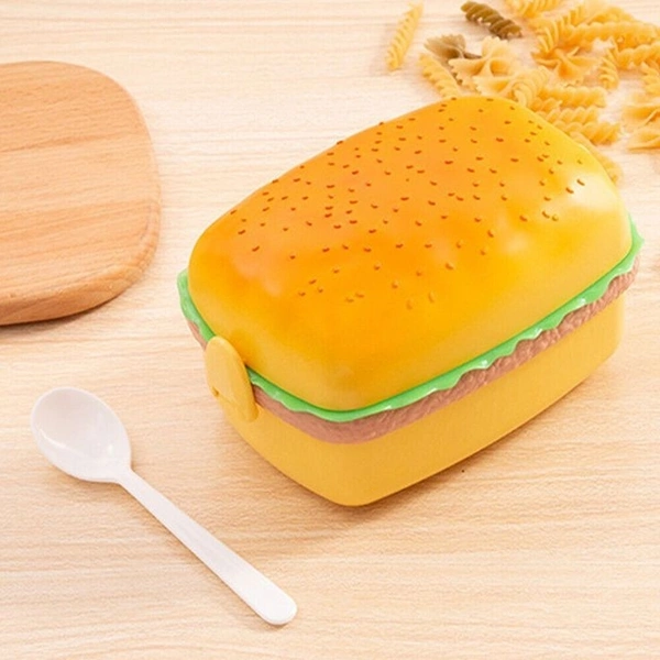   Square  Shape  burger Designed Lunch Box