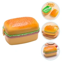   Square  Shape  burger Designed Lunch Box