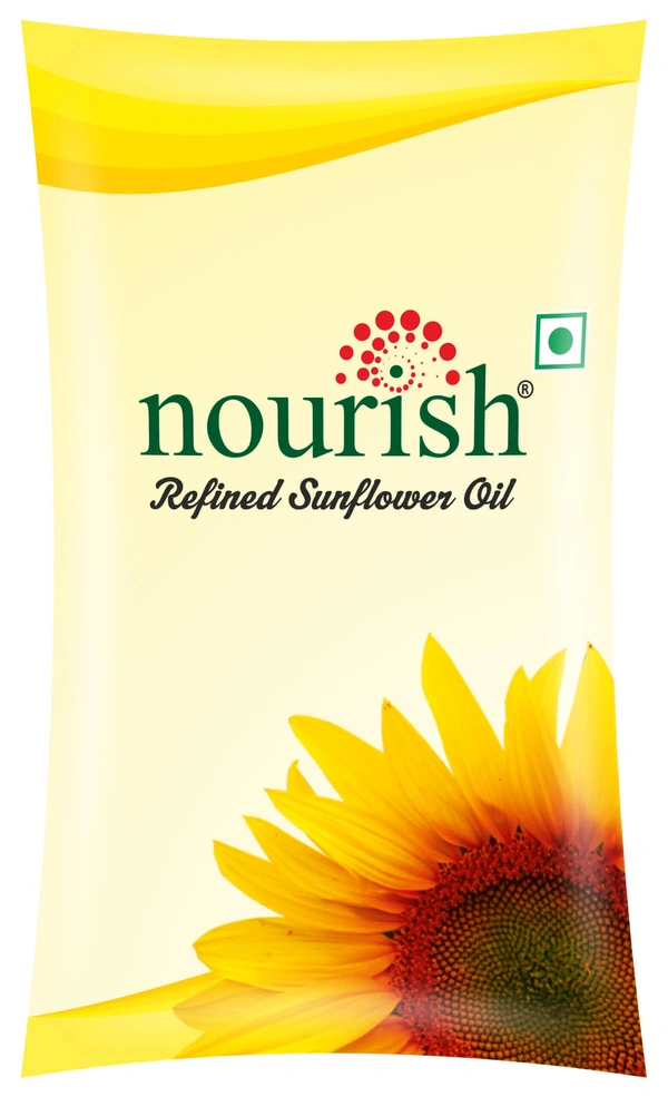 Nourish Refined Sunflower Oil - 1 Kg