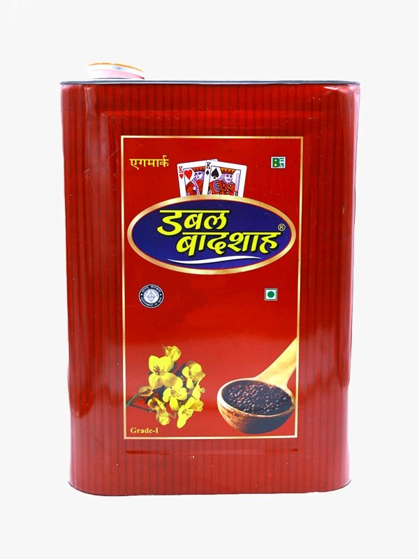 Double Badshah kachhi Ghani Oil  - 15kg Jar