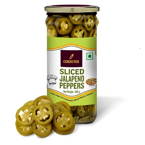 Cornitos Sliced Jalapeno Peppers (Seasoning) - 180g
