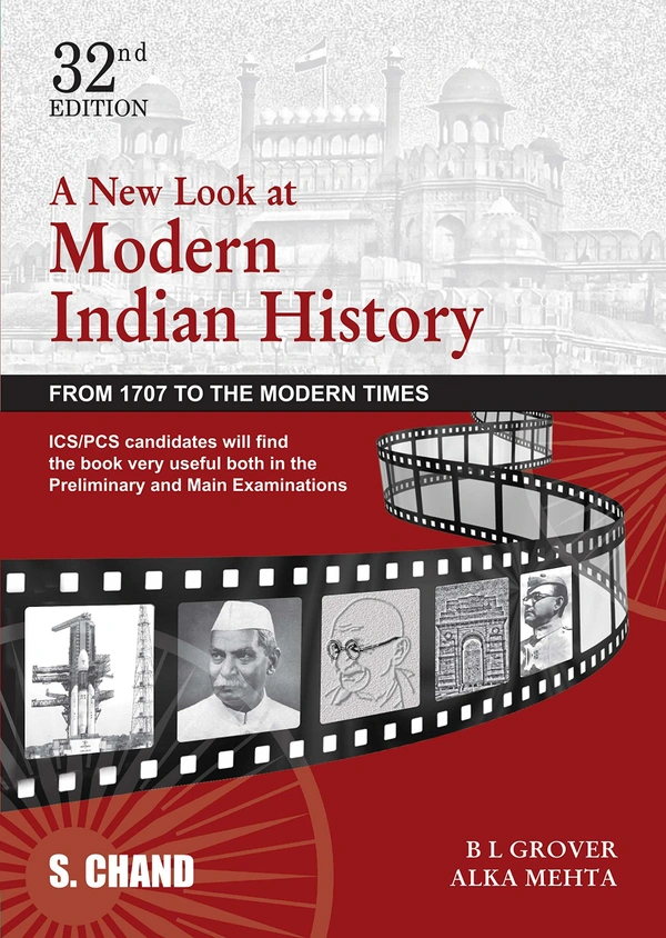 A New Look At Modern Indian History- ENGLISH EDITION - B. L. Grover  (Author), Alka Mahender Mehta (Author)
