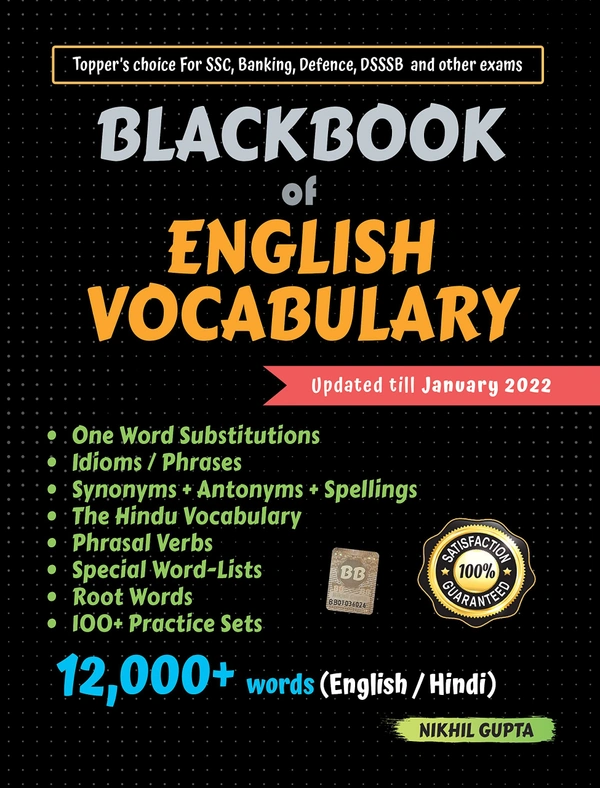 BlackBook of English Vocabulary - Nikhil K Gupta