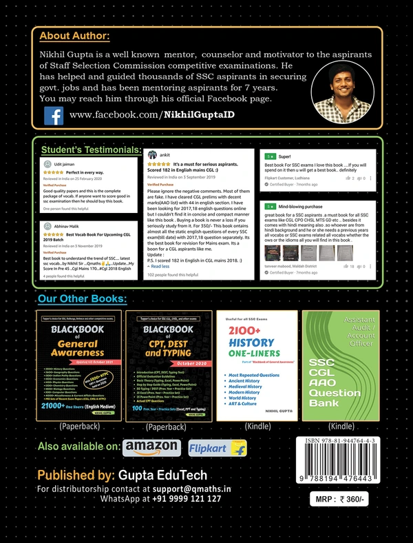 BlackBook of English Vocabulary - Nikhil K Gupta