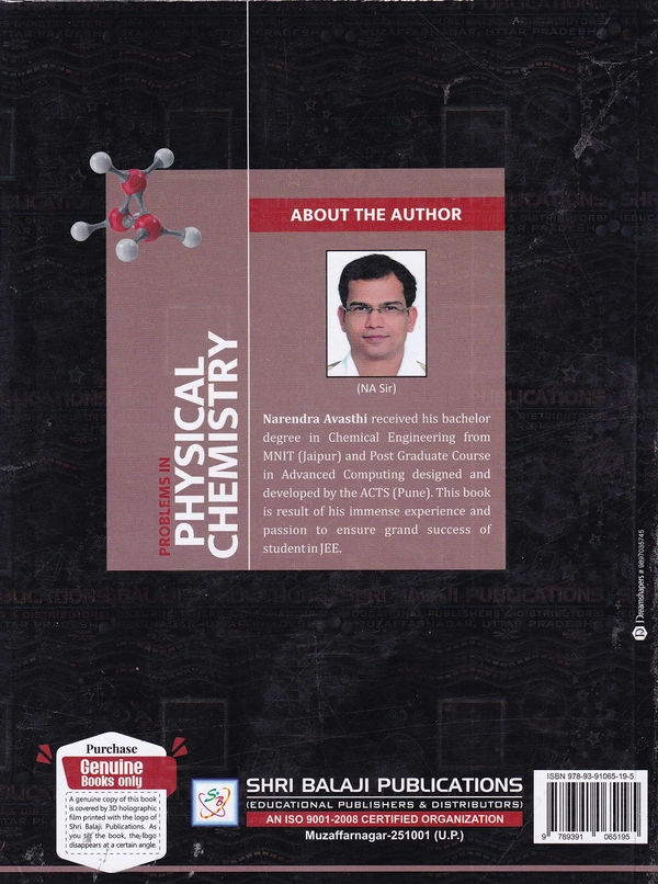 Problems in Physical Chemistry for NEET - 8/edition (2022-23) - Narendra Avasthi