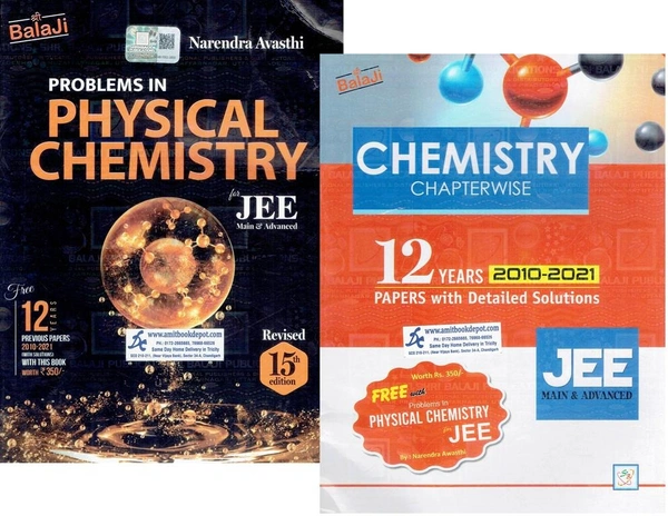 PROBLEMS IN PHYSICAL CHEMISTRY FOR JEE MAIN & ADVANCED | NARENDRA AVASTHI | SHRI BALAJI PUBLICATIONS - Narendra Avasthi