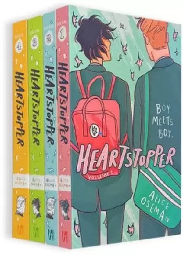 Heartstopper Series Volume 1-4 Books Collection Set By Alice Oseman, Alice  Osem