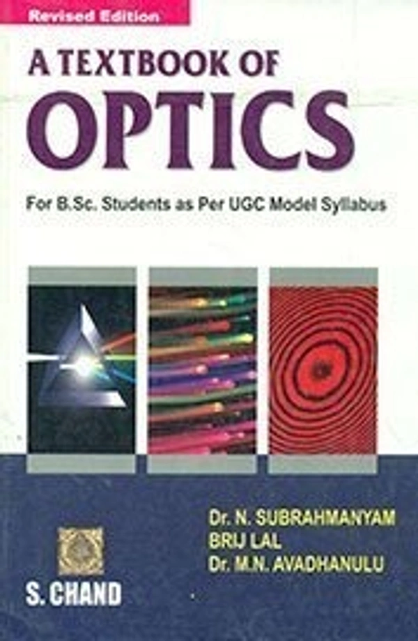 Textbook Of Optics - Subrahmaniyam N. & et Al.