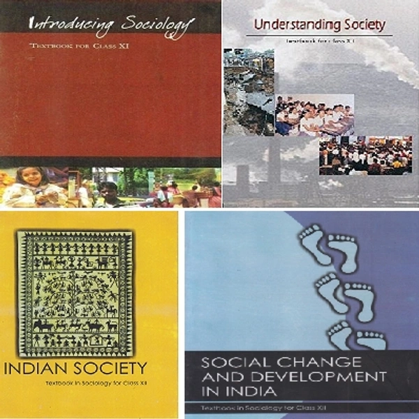Sociology Class 11+12 Set Of 4 Books - NCERT