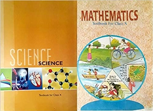 NCERT Science And Mathematics Textbook For Class - 10 ( Set Of 2 Books  - NCERT