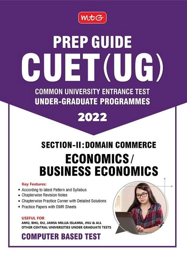 PREP GUIDE CUET (UG) SECTION ECONOMICS - MTG TEAM