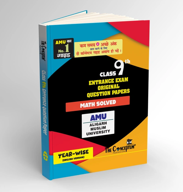 The conceptum solved paper class 9th previos year paper - The conceptum 9th