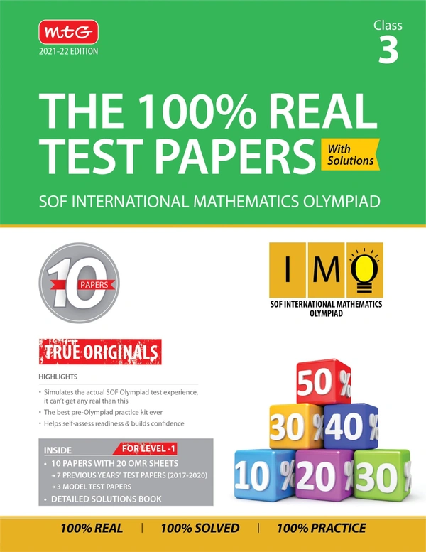 The 100% Real Test Paper IMO ; Class 3 - MTG TEAM