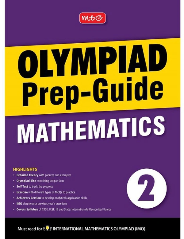 Olympiad Prep Guide MATHEMATICS ; Class 2 - MTG TEAM