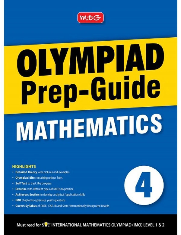 Olympiad Prep Guide MATHEMATICS ; Class 4 - MTG TEAM